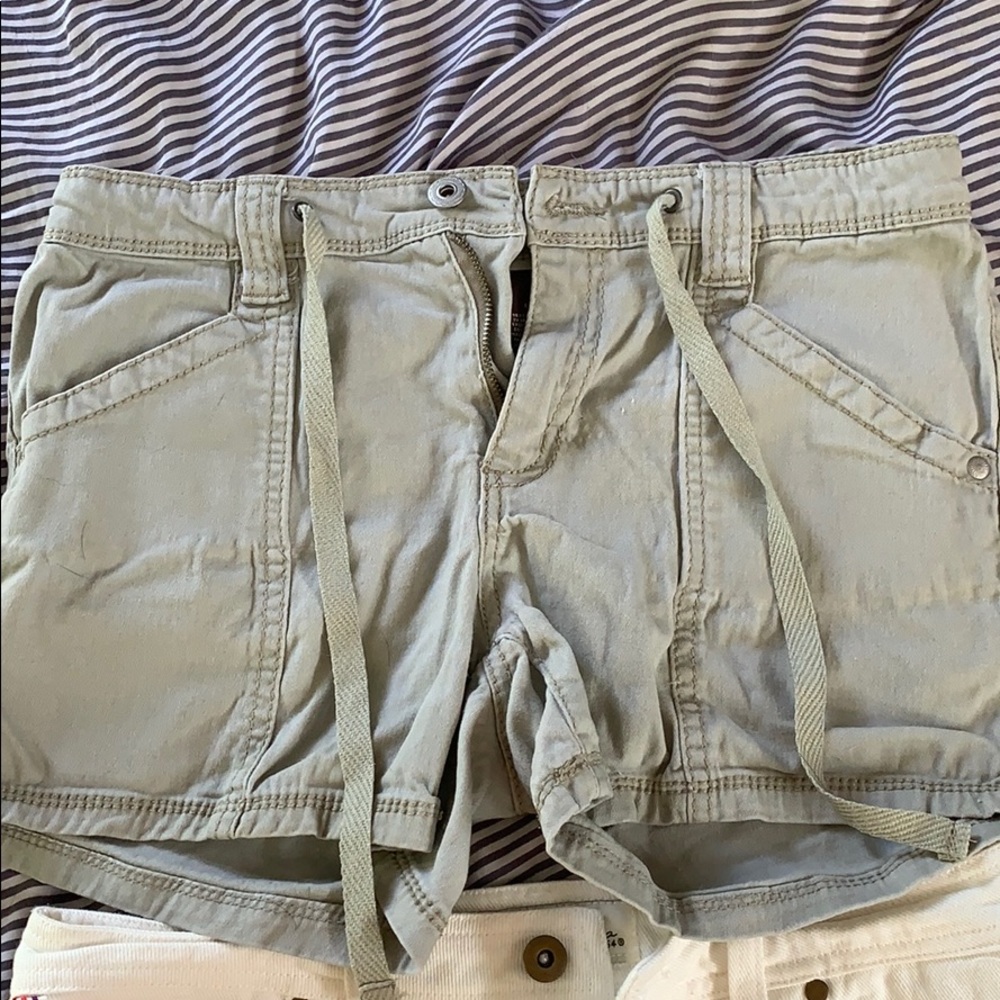 Hiking or working khaki shorts